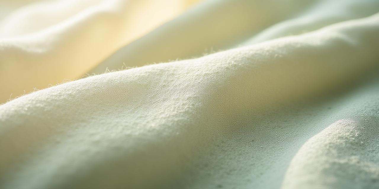 Decorative sustainable fabric texture