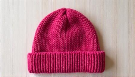 Recycled polyester beanie