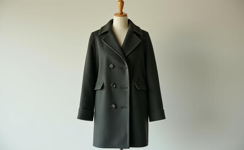 The Forever Coat in sustainable wool