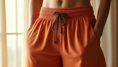 Hemp loungewear shorts